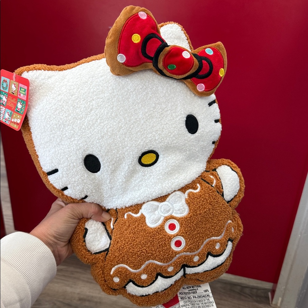 Hello Kitty Gingerbread Plush - Picture 4 of 4